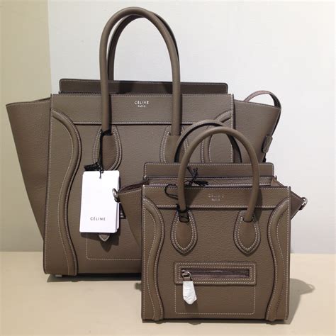 celine souris nano luggage|Celine nano luggage tote bag.